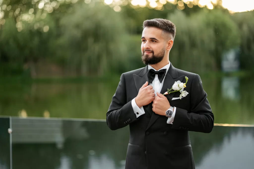 Bianca & Ștefan — Portret masculin în exterior.
